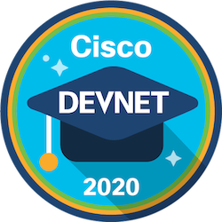 Cisco DevNet Class of 2020
